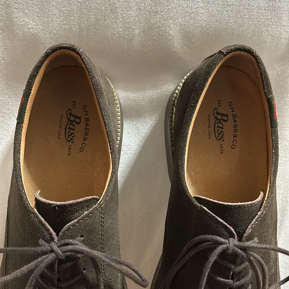 Suede Oxford Shoes 9/27 - Picture 4 of 7